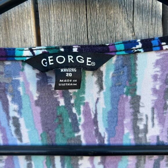 George blouse short sleeve size XXL 20 - Picture 4 of 7